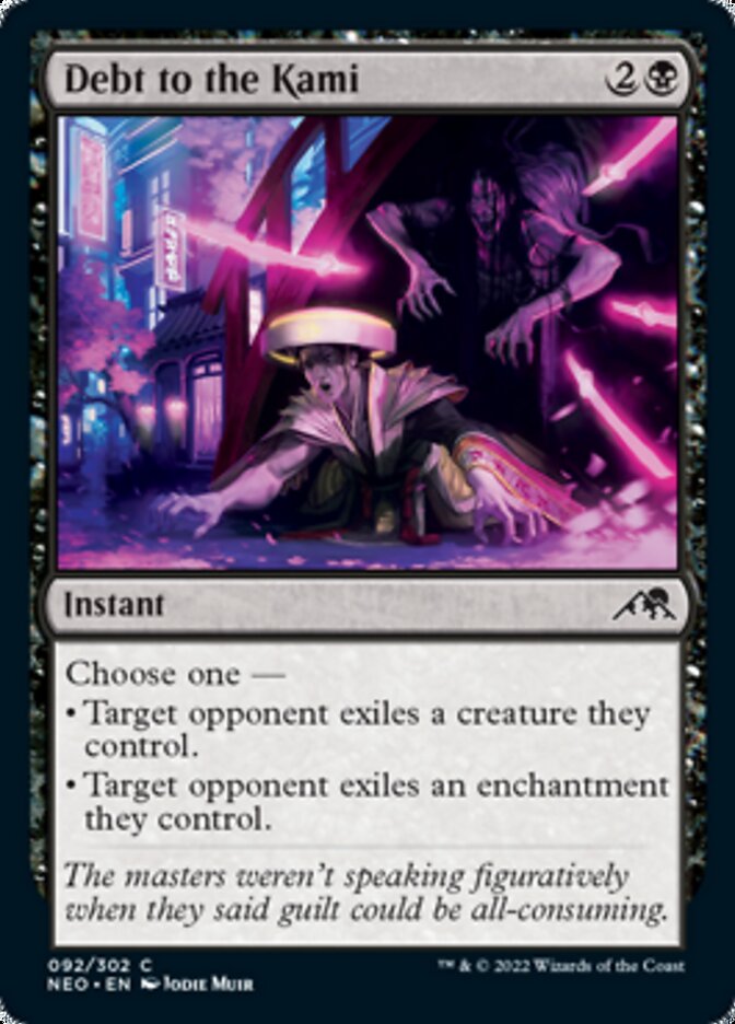Debt to the Kami [Kamigawa: Neon Dynasty] MTG Single Magic: The Gathering    | Red Claw Gaming
