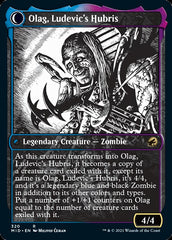 Ludevic, Necrogenius // Olag, Ludevic's Hubris (Showcase Eternal Night) [Innistrad: Midnight Hunt] MTG Single Magic: The Gathering | Red Claw Gaming