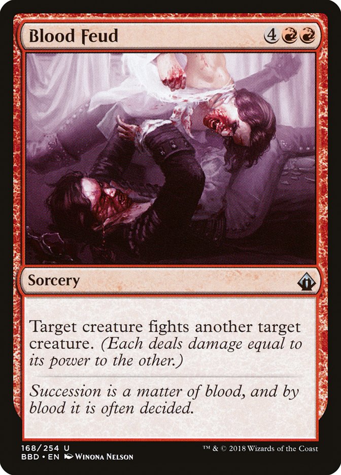 Blood Feud [Battlebond] MTG Single Magic: The Gathering | Red Claw Gaming