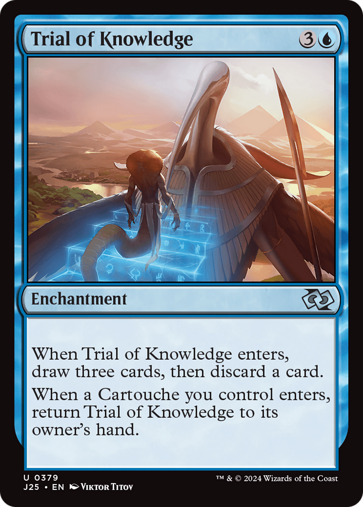 Trial of Knowledge [Foundations Jumpstart] MTG Single Magic: The Gathering | Red Claw Gaming