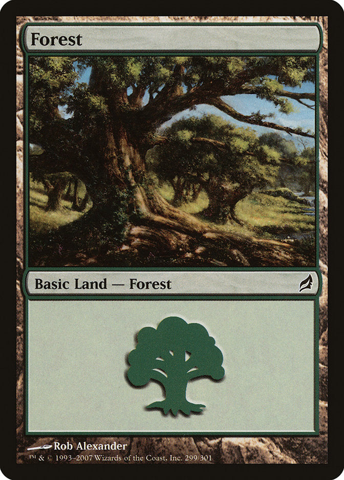 Forest (299) [Lorwyn] MTG Single Magic: The Gathering | Red Claw Gaming