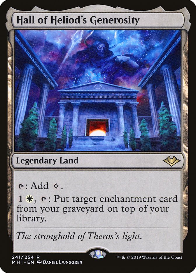 Hall of Heliod's Generosity [Modern Horizons] MTG Single Magic: The Gathering    | Red Claw Gaming