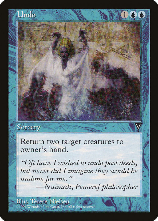 Undo [Visions] MTG Single Magic: The Gathering | Red Claw Gaming