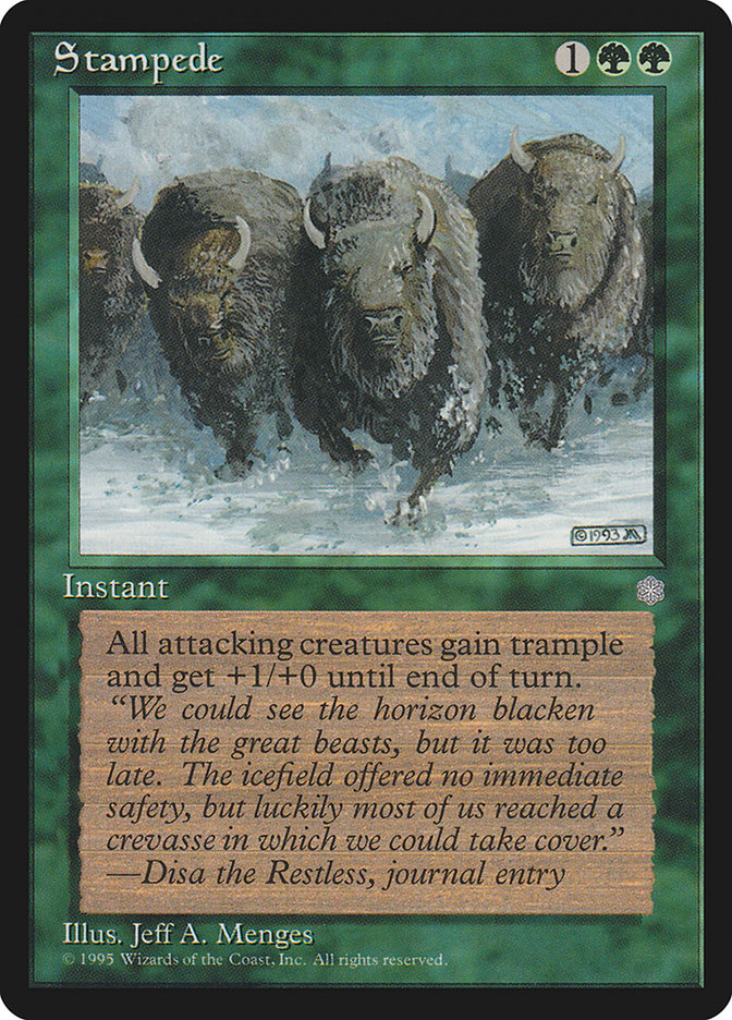 Stampede [Ice Age] MTG Single Magic: The Gathering | Red Claw Gaming
