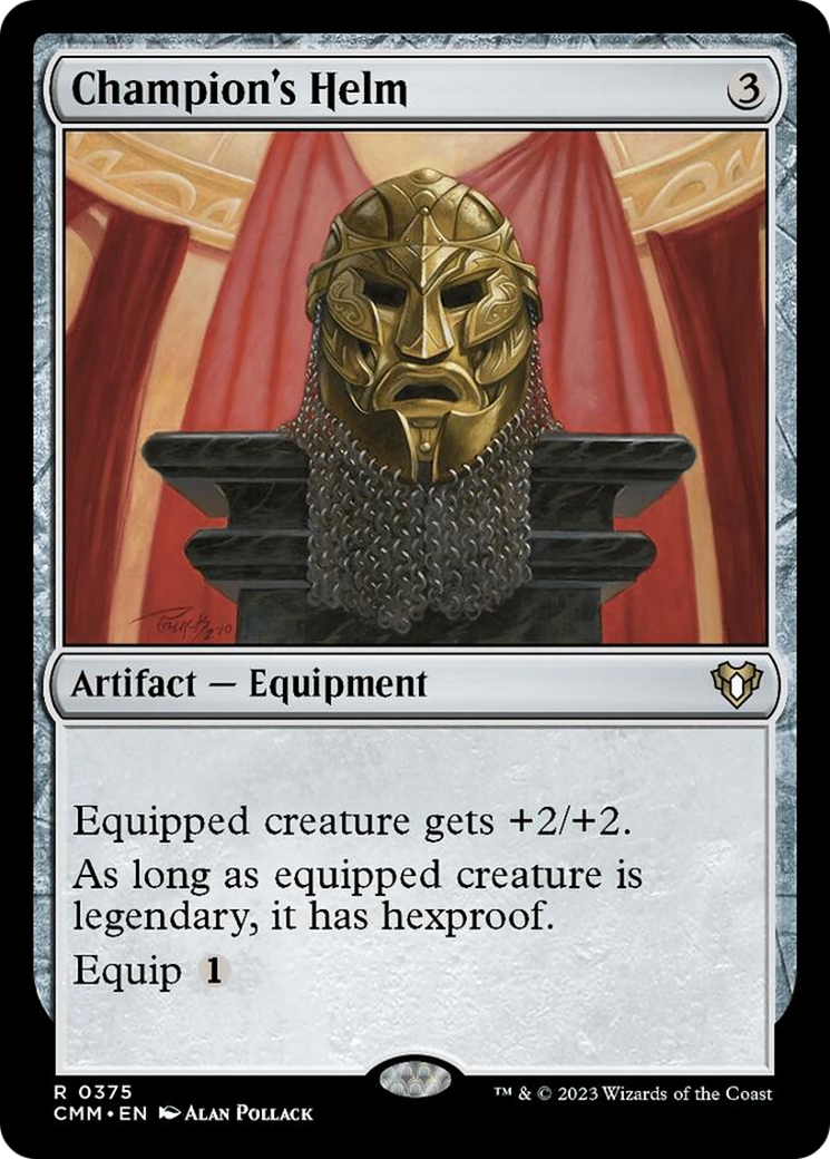 Champion's Helm [Commander Masters] MTG Single Magic: The Gathering | Red Claw Gaming