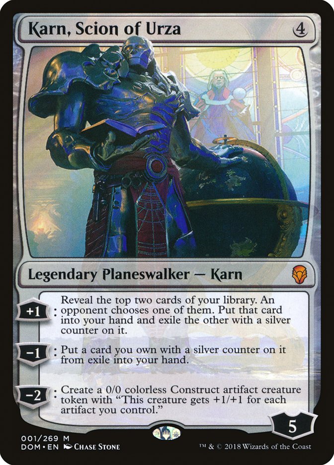 Karn, Scion of Urza [Dominaria] MTG Single Magic: The Gathering | Red Claw Gaming
