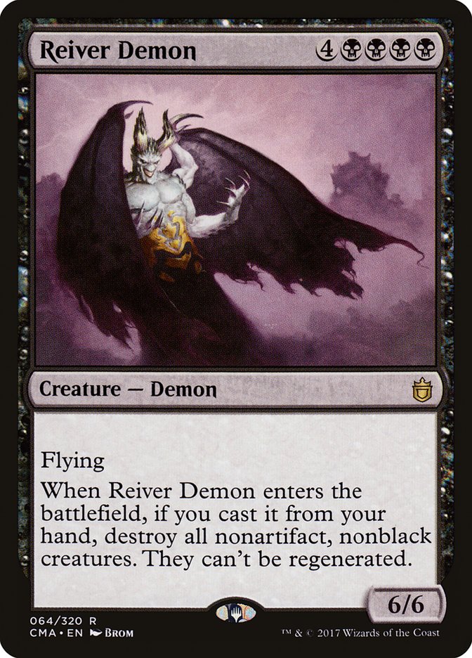 Reiver Demon [Commander Anthology] MTG Single Magic: The Gathering | Red Claw Gaming