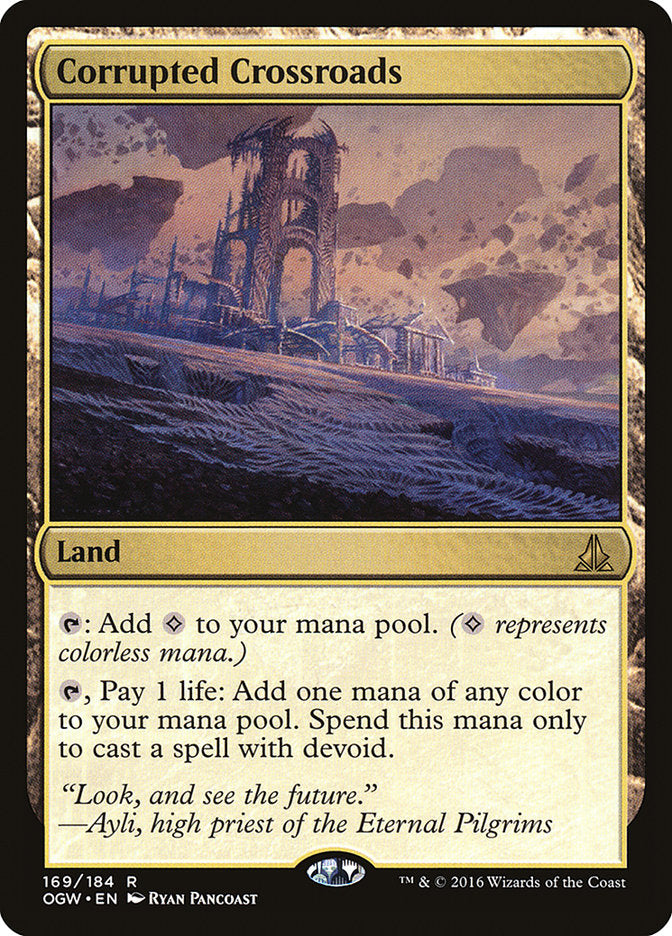 Corrupted Crossroads [Oath of the Gatewatch] MTG Single Magic: The Gathering | Red Claw Gaming