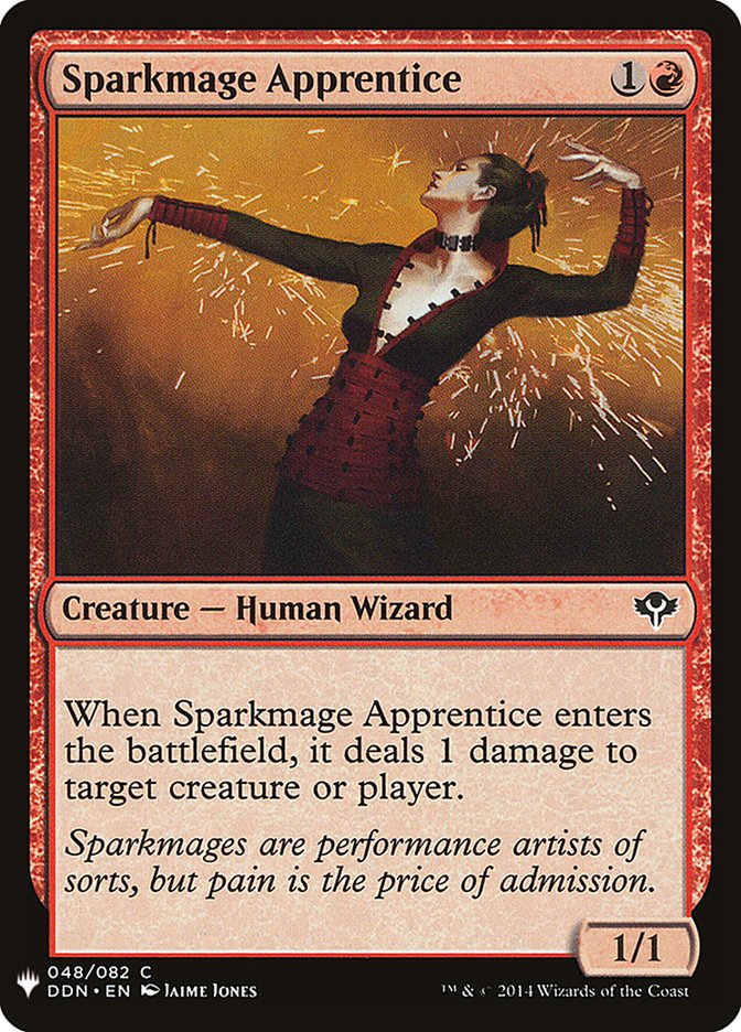 Sparkmage Apprentice [Mystery Booster] MTG Single Magic: The Gathering | Red Claw Gaming