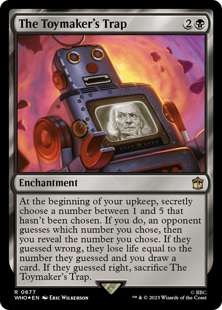 The Toymaker's Trap (Surge Foil) [Doctor Who] MTG Single Magic: The Gathering | Red Claw Gaming