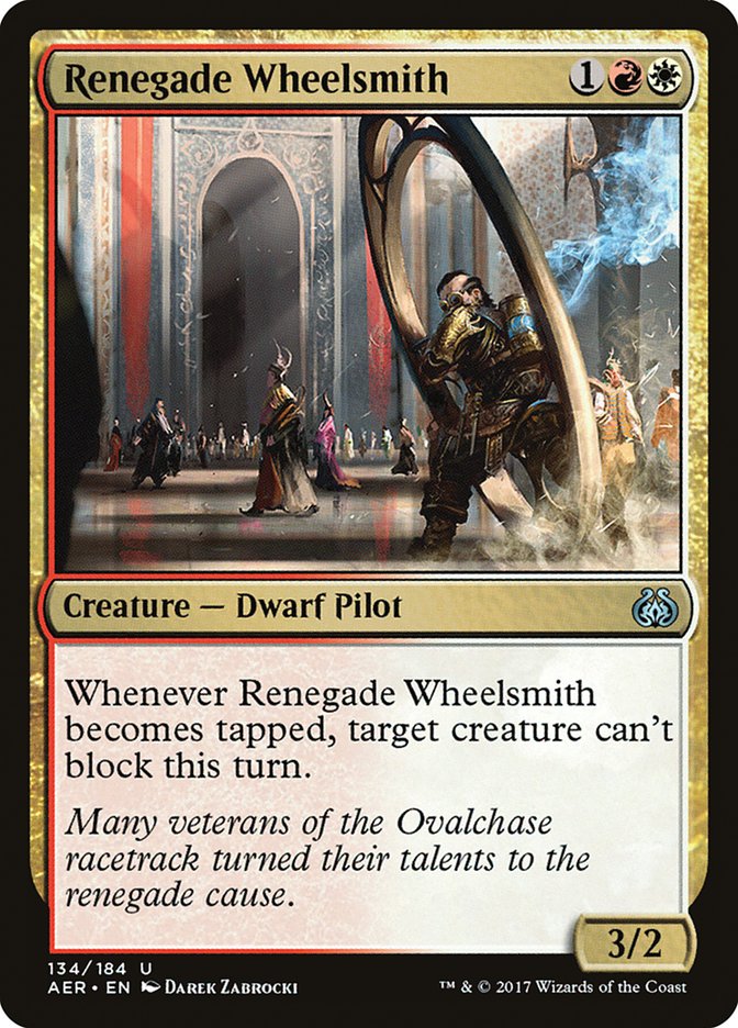 Renegade Wheelsmith [Aether Revolt] MTG Single Magic: The Gathering | Red Claw Gaming