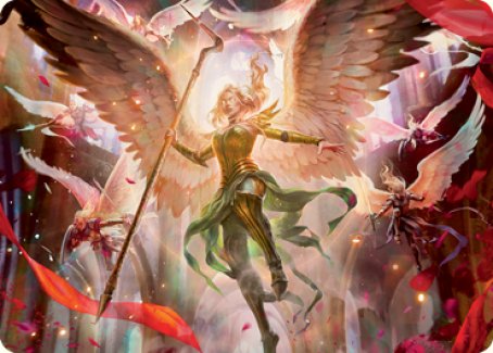 Sigarda's Summons Art Card [Innistrad: Crimson Vow Art Series] MTG Single Magic: The Gathering | Red Claw Gaming