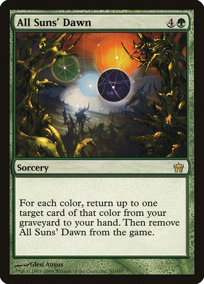 All Suns' Dawn [Fifth Dawn] MTG Single Magic: The Gathering | Red Claw Gaming