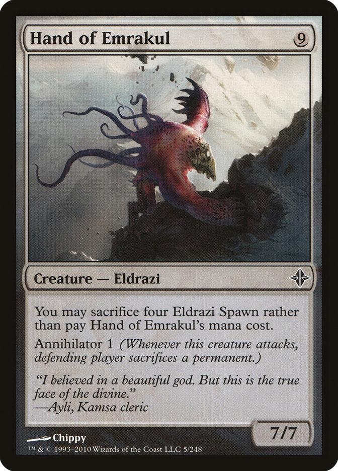 Hand of Emrakul [Rise of the Eldrazi] MTG Single Magic: The Gathering | Red Claw Gaming