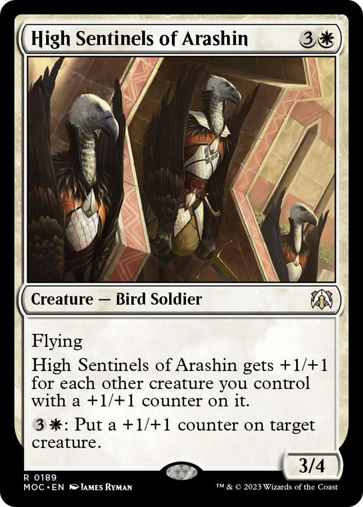 High Sentinels of Arashin [March of the Machine Commander] MTG Single Magic: The Gathering | Red Claw Gaming