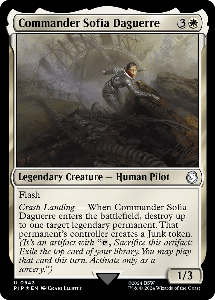 Commander Sofia Daguerre (Surge Foil) [Fallout] MTG Single Magic: The Gathering | Red Claw Gaming