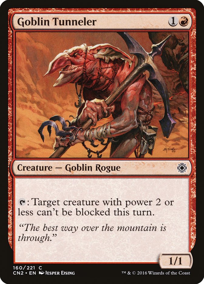 Goblin Tunneler [Conspiracy: Take the Crown] MTG Single Magic: The Gathering | Red Claw Gaming
