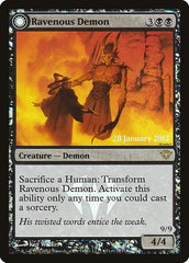 Ravenous Demon // Archdemon of Greed [Dark Ascension Prerelease Promos] MTG Single Magic: The Gathering | Red Claw Gaming