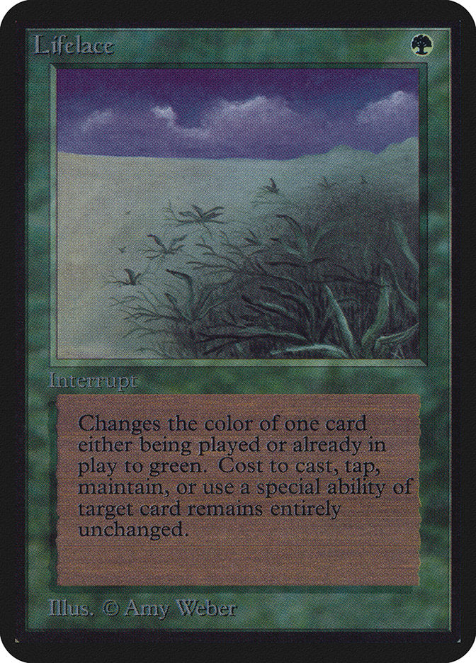 Lifelace [Alpha Edition] MTG Single Magic: The Gathering | Red Claw Gaming