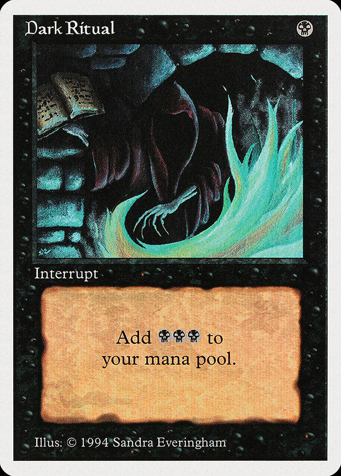 Dark Ritual [Summer Magic / Edgar] MTG Single Magic: The Gathering | Red Claw Gaming