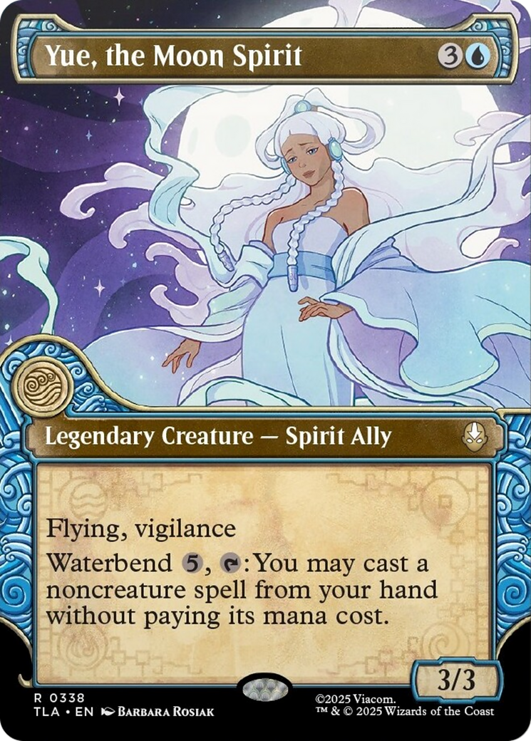 Yue, the Moon Spirit (Showcase) [Avatar: The Last Airbender] MTG Single Magic: The Gathering | Red Claw Gaming