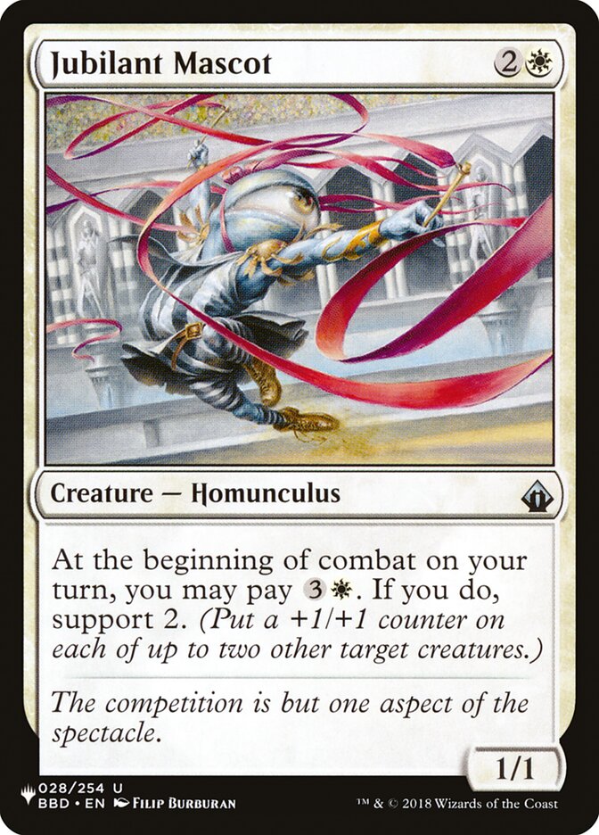 Jubilant Mascot [The List] MTG Single Magic: The Gathering | Red Claw Gaming