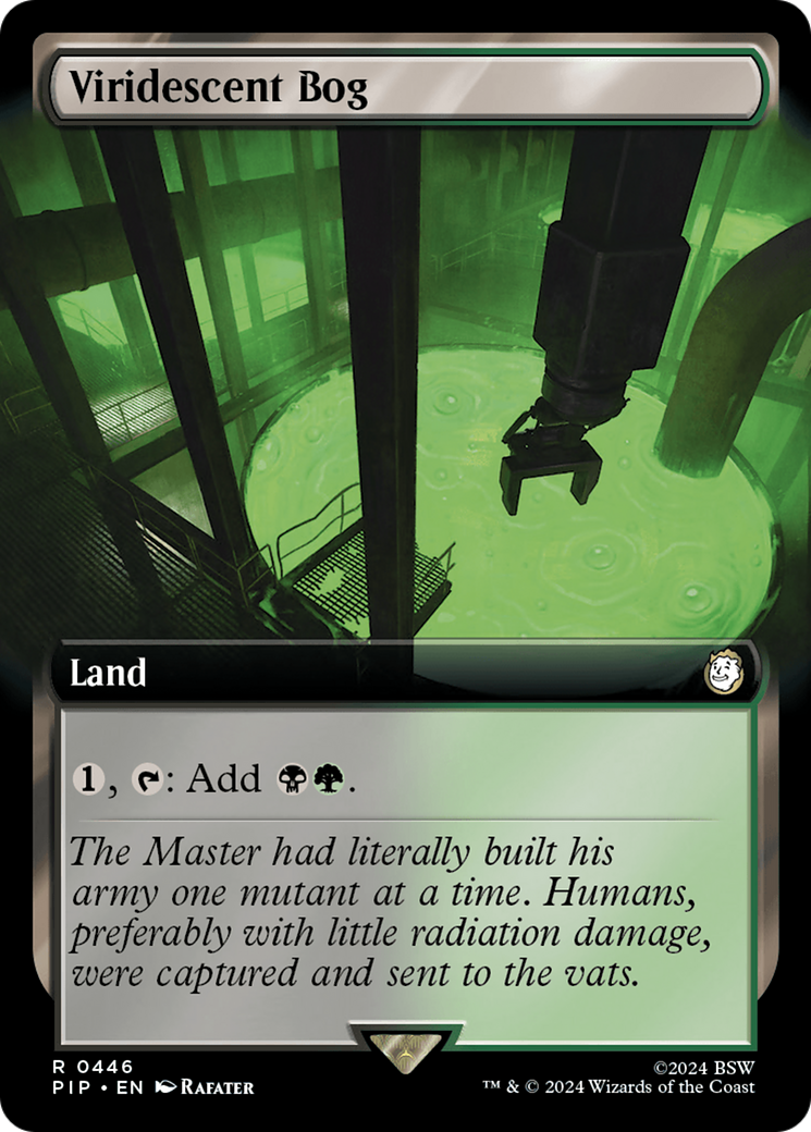 Viridescent Bog (Extended Art) [Fallout] MTG Single Magic: The Gathering | Red Claw Gaming