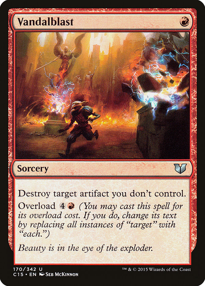 Vandalblast [Commander 2015] MTG Single Magic: The Gathering | Red Claw Gaming