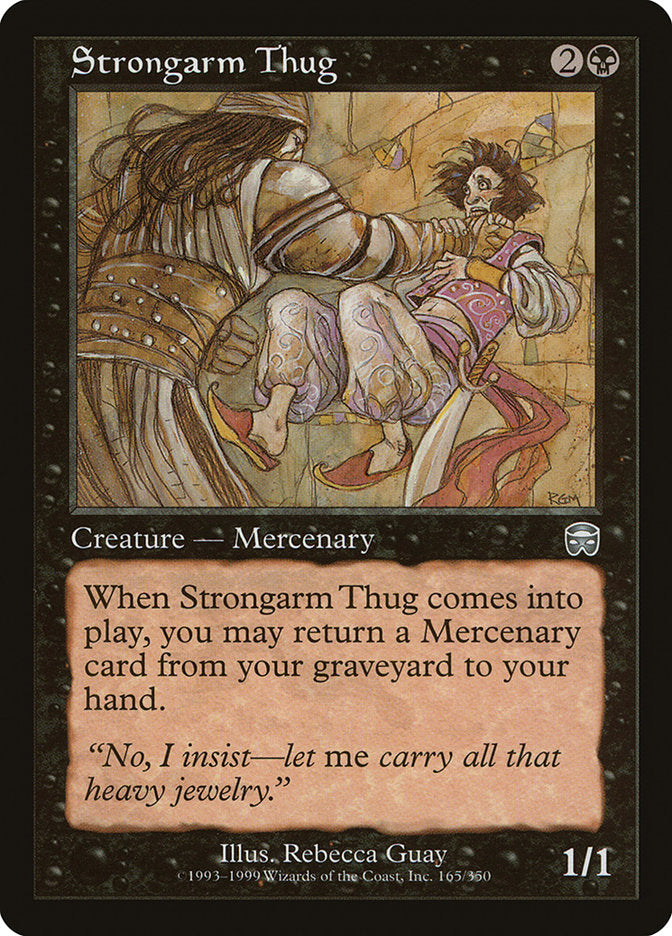 Strongarm Thug [Mercadian Masques] MTG Single Magic: The Gathering | Red Claw Gaming