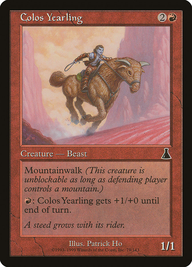 Colos Yearling [Urza's Destiny] MTG Single Magic: The Gathering | Red Claw Gaming