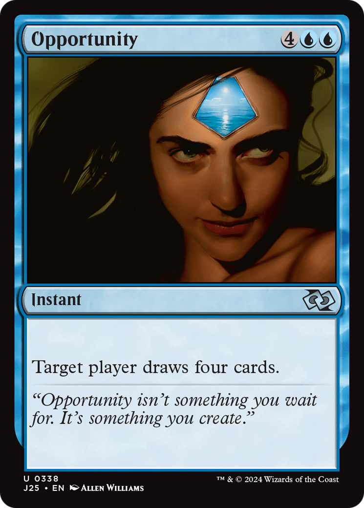 Opportunity [Foundations Jumpstart] MTG Single Magic: The Gathering | Red Claw Gaming