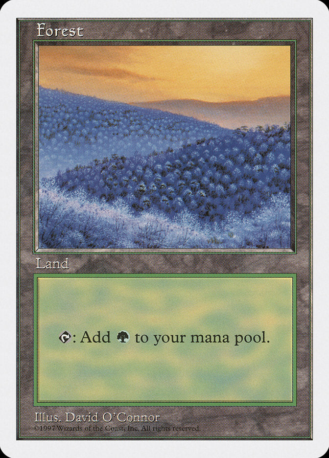 Forest (449) [Fifth Edition] MTG Single Magic: The Gathering | Red Claw Gaming