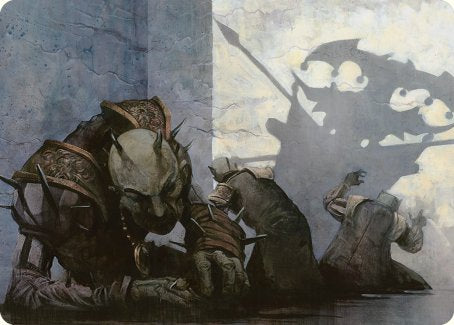 Decree of Pain Art Card [Commander Masters Art Series] MTG Single Magic: The Gathering | Red Claw Gaming