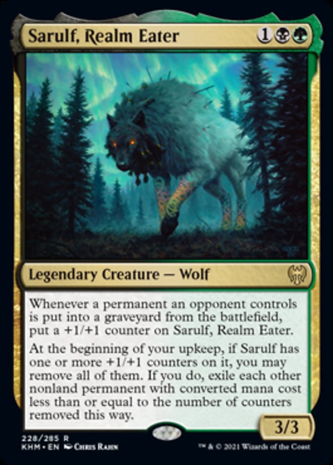Sarulf, Realm Eater [Kaldheim] MTG Single Magic: The Gathering | Red Claw Gaming