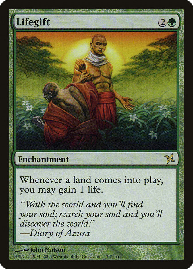 Lifegift [Betrayers of Kamigawa] MTG Single Magic: The Gathering | Red Claw Gaming