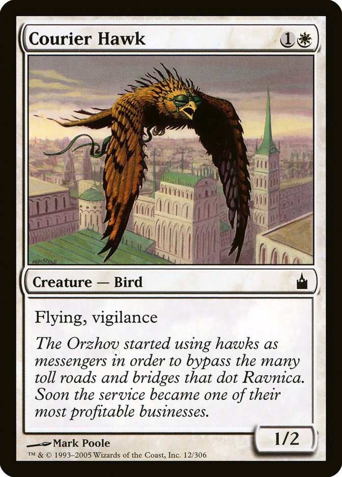 Courier Hawk [Ravnica: City of Guilds] MTG Single Magic: The Gathering | Red Claw Gaming