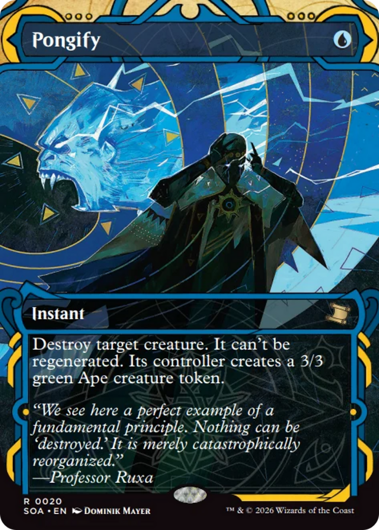 Pongify [Secrets of Strixhaven: Mystical Archive] MTG Single Magic: The Gathering | Red Claw Gaming