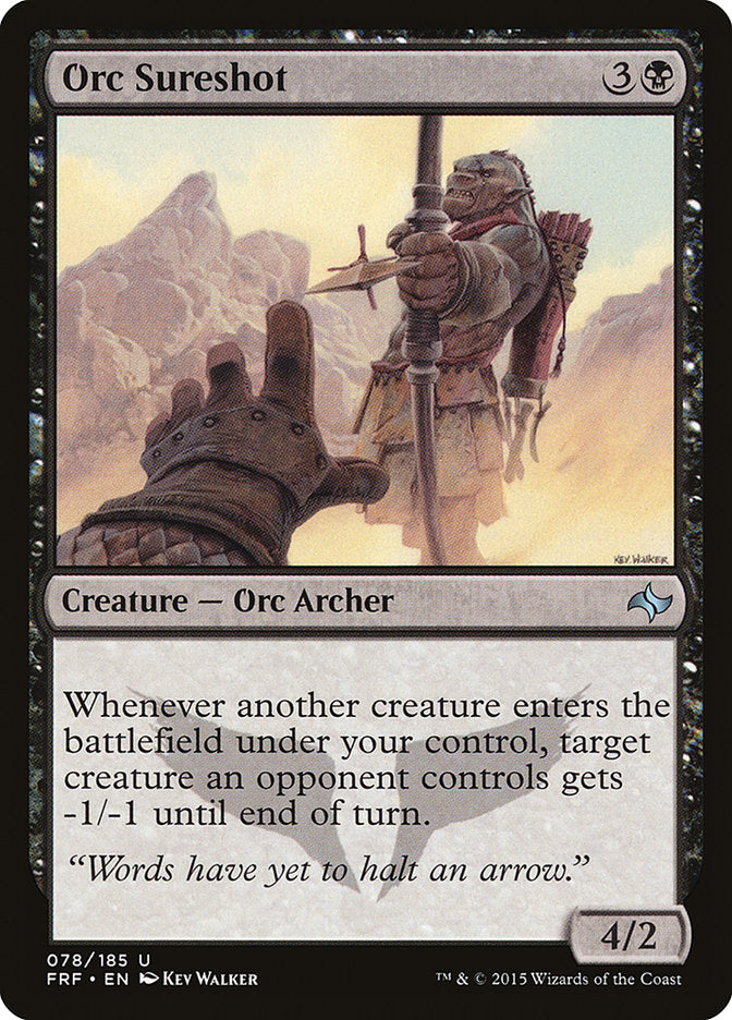 Orc Sureshot [Fate Reforged] MTG Single Magic: The Gathering | Red Claw Gaming