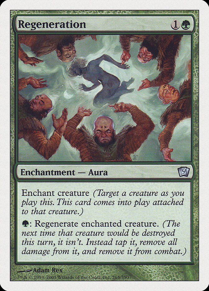 Regeneration [Ninth Edition] MTG Single Magic: The Gathering | Red Claw Gaming