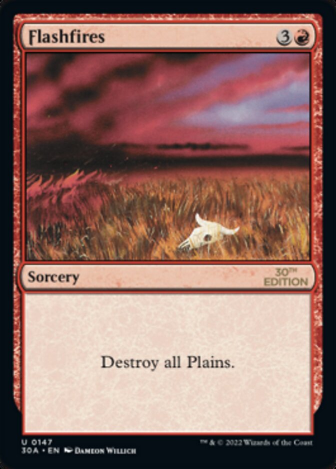 Flashfires [30th Anniversary Edition] MTG Single Magic: The Gathering | Red Claw Gaming