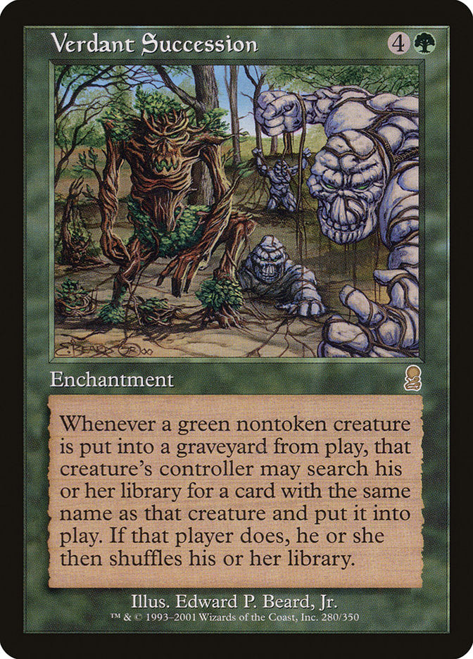 Verdant Succession [Odyssey] MTG Single Magic: The Gathering | Red Claw Gaming