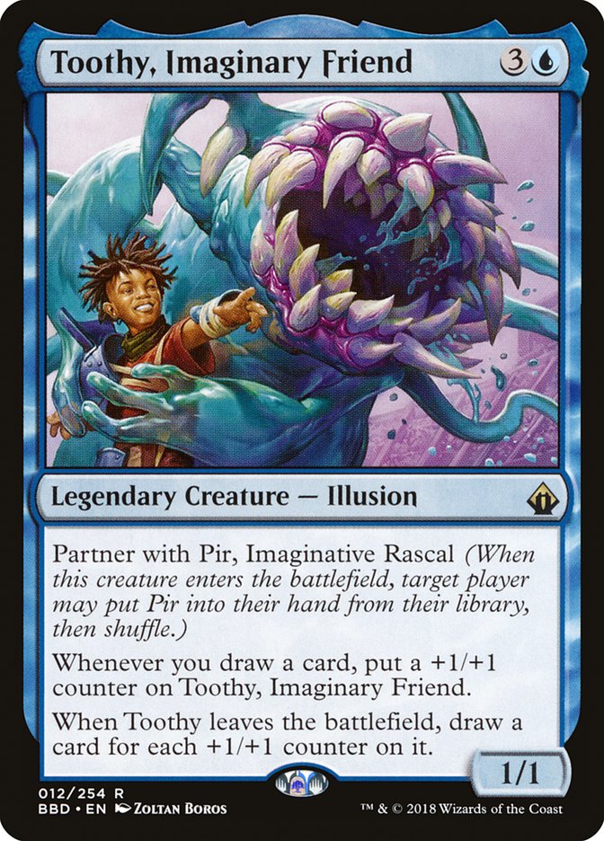 Toothy, Imaginary Friend [Battlebond] MTG Single Magic: The Gathering | Red Claw Gaming