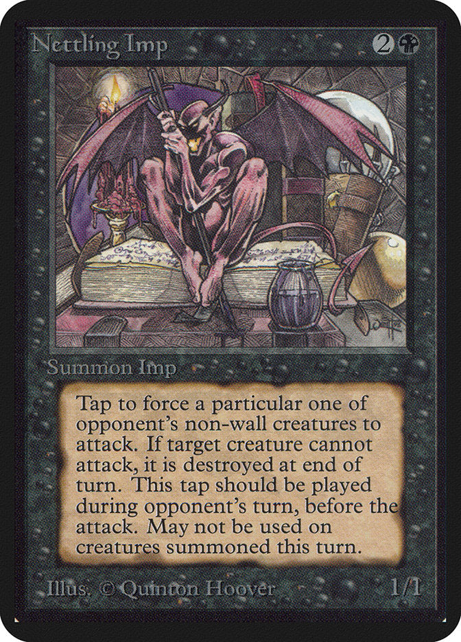 Nettling Imp [Alpha Edition] MTG Single Magic: The Gathering | Red Claw Gaming