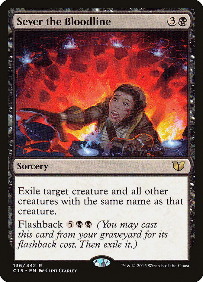 Sever the Bloodline [Commander 2015] MTG Single Magic: The Gathering | Red Claw Gaming