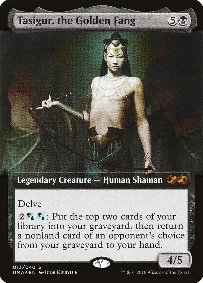 Tasigur, the Golden Fang (Topper) [Ultimate Masters Box Topper] MTG Single Magic: The Gathering | Red Claw Gaming