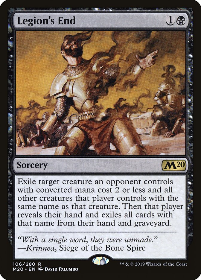 Legion's End [Core Set 2020] MTG Single Magic: The Gathering | Red Claw Gaming