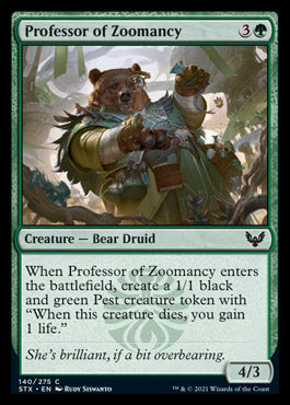 Professor of Zoomancy [Strixhaven: School of Mages] MTG Single Magic: The Gathering | Red Claw Gaming