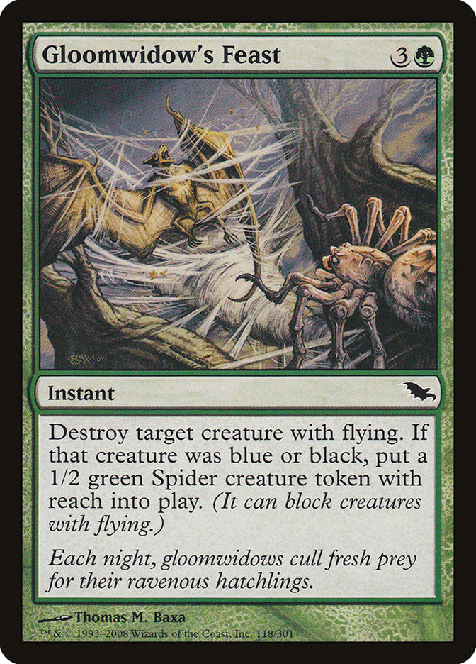 Gloomwidow's Feast [Shadowmoor] MTG Single Magic: The Gathering | Red Claw Gaming