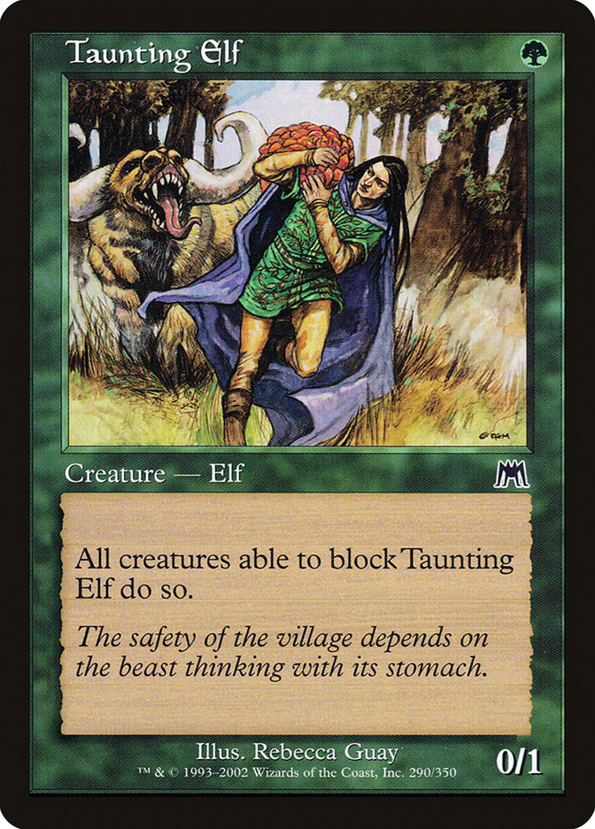 Taunting Elf [Onslaught] MTG Single Magic: The Gathering | Red Claw Gaming