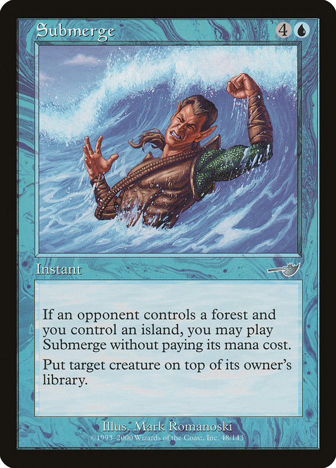 Submerge [Nemesis] MTG Single Magic: The Gathering | Red Claw Gaming